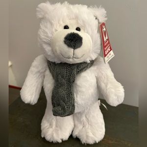 Ganz Polar Bear Stuffed Animal NWT